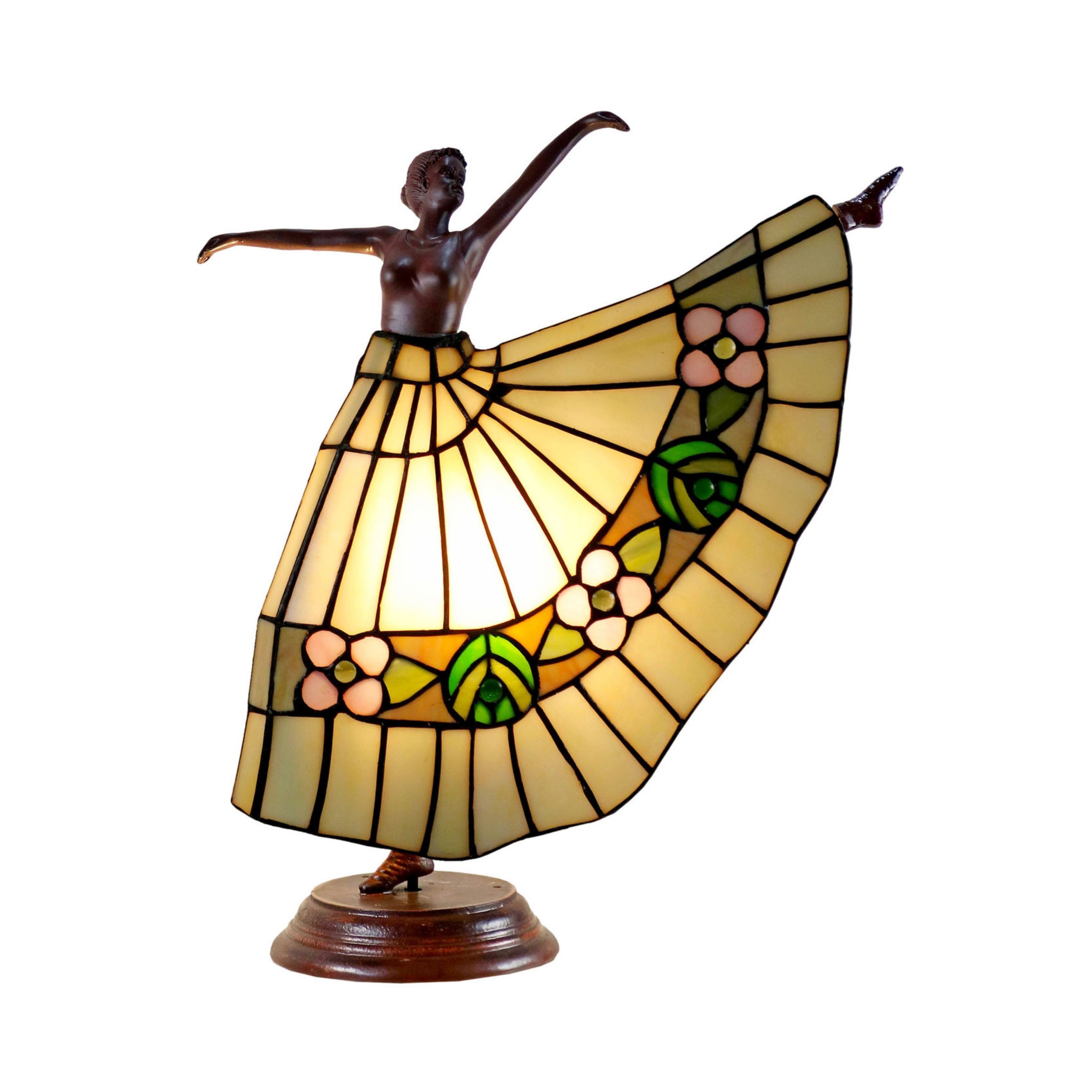 Lady Dancer Tiffany Table Lamp