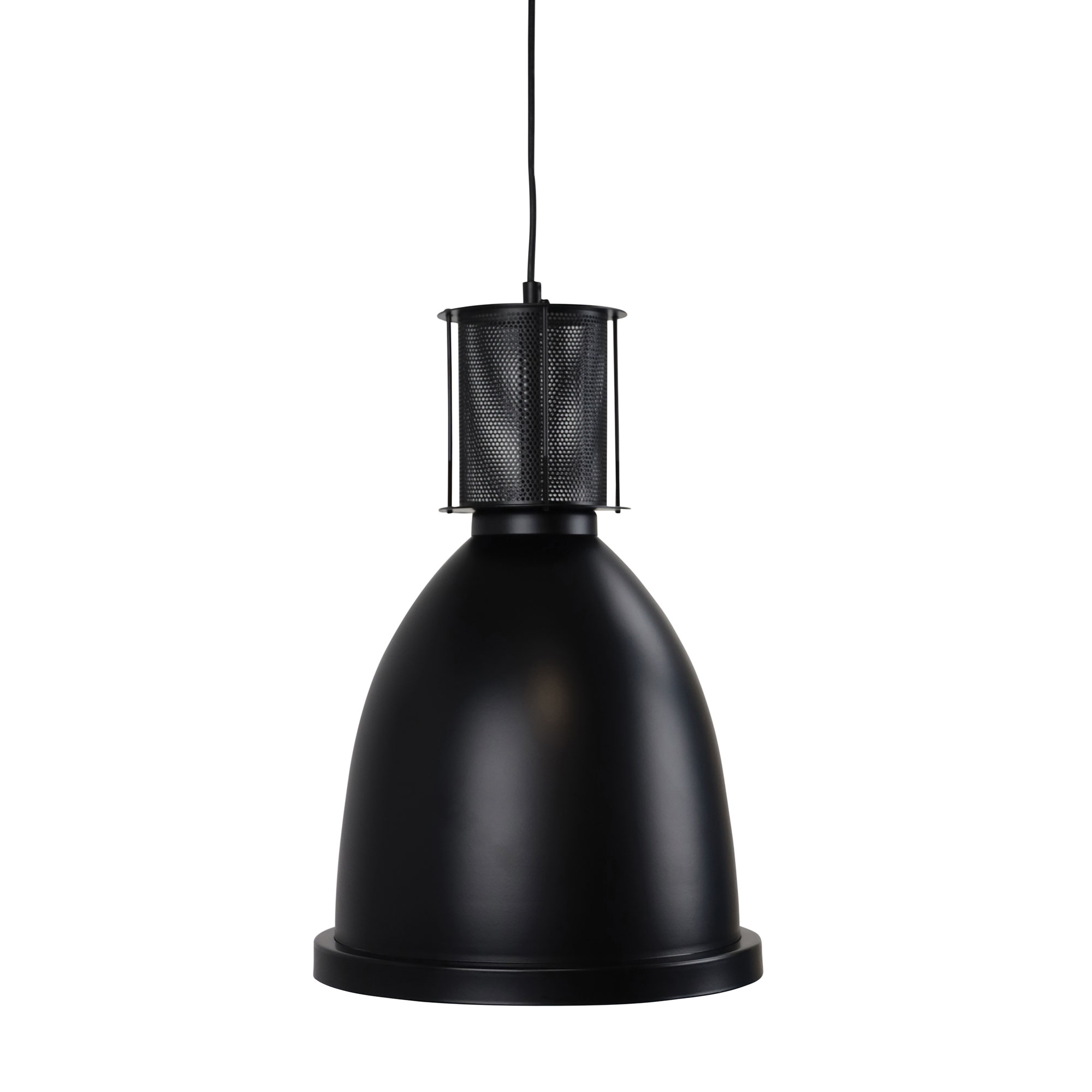 Bay 27 Black Industrial Pendant Light