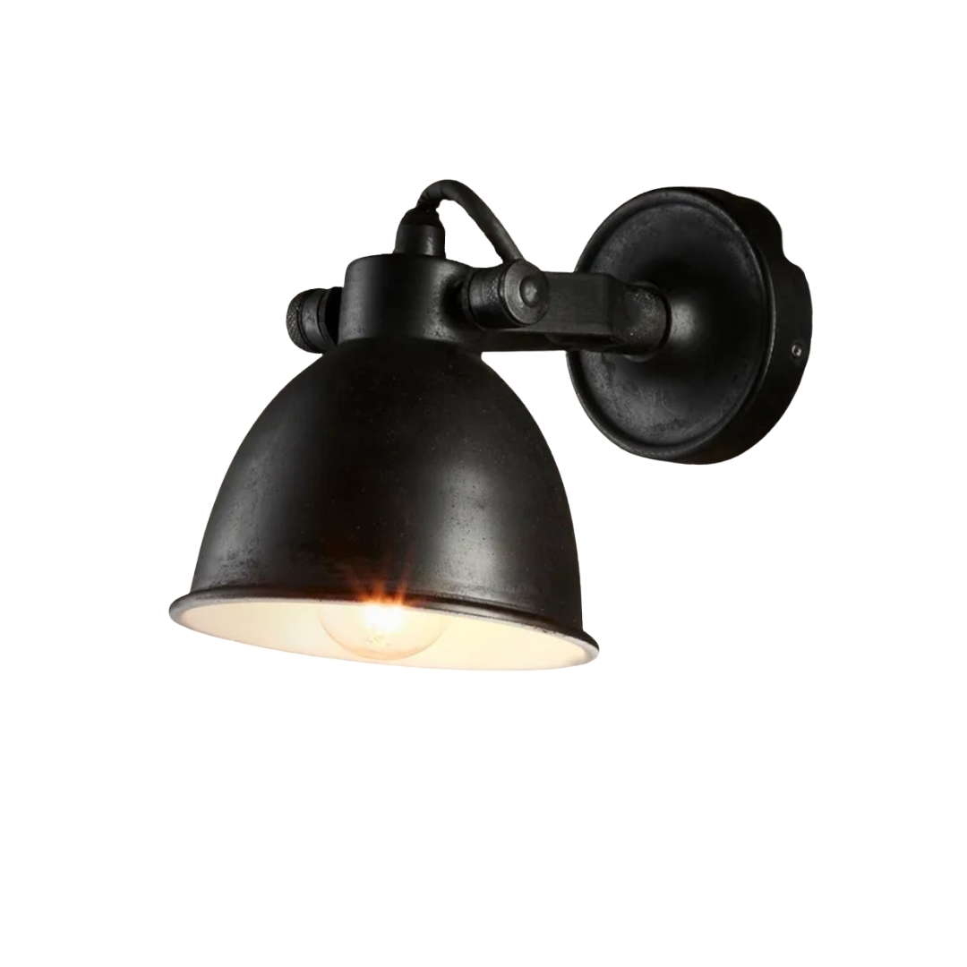 Onyx Black Wall Lamp