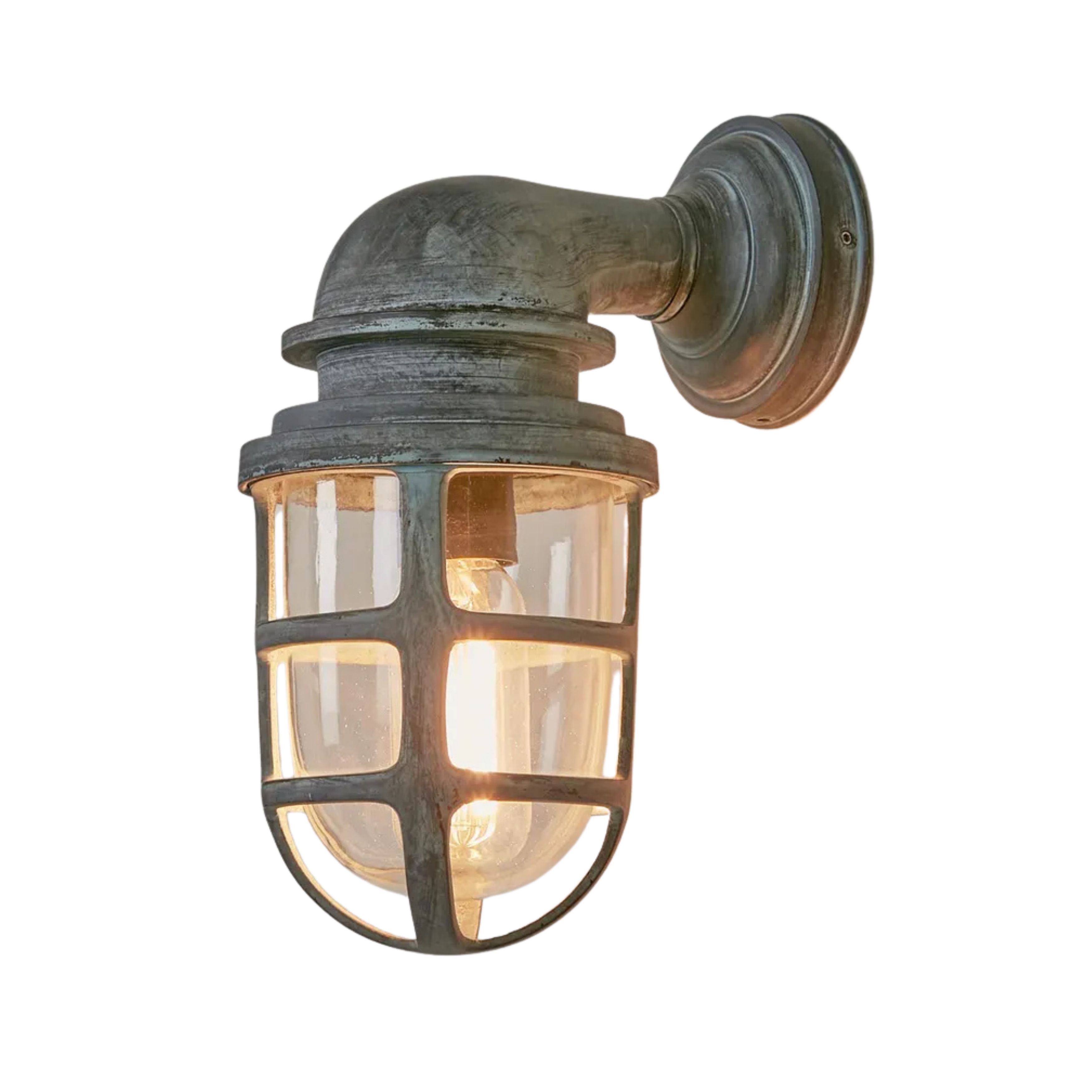 Porto Old Iron Wall Lantern