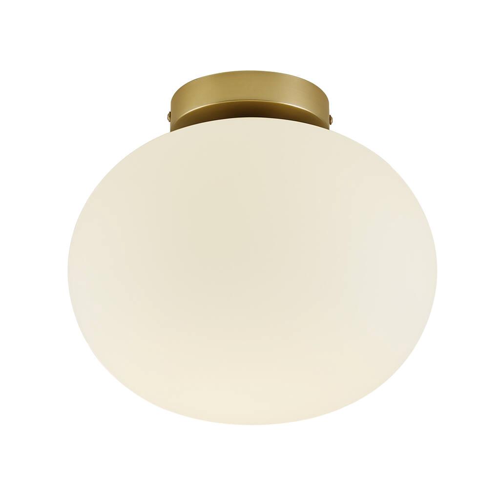 Alton Brass Opal Ceiling Light