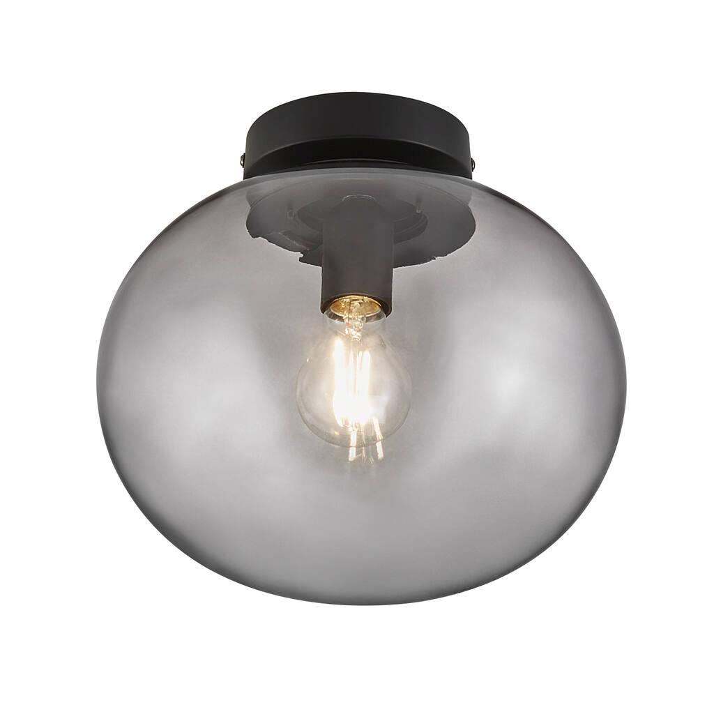 Alton Black Smoke Ceiling Light