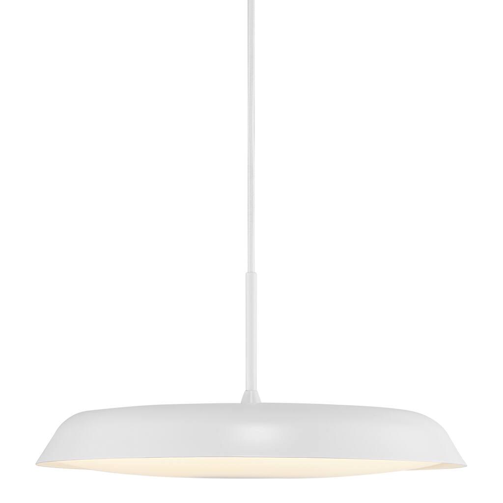 Piso Disc White Modern Pendant Light
