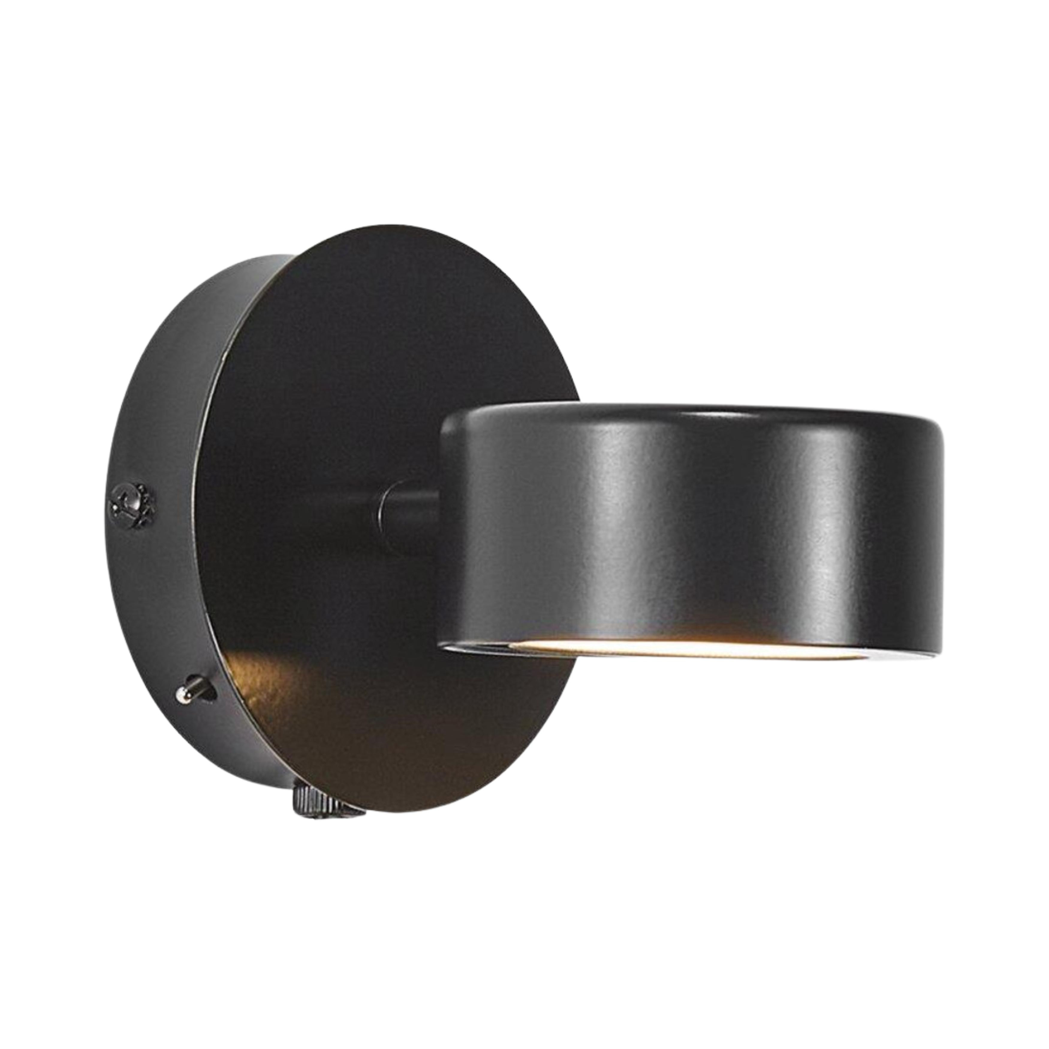 Clyde Black Nordic LED Wall Light