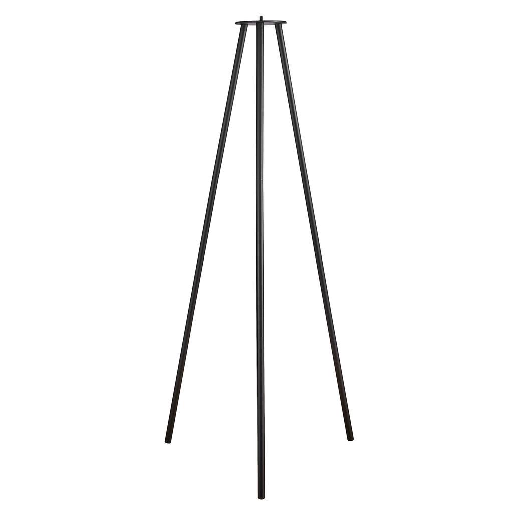Kettle 110 Long Black Tripod Portable Lamp Base
