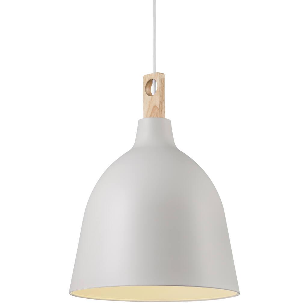 Moku 29 Modern Ash White-Grey Pendant Light