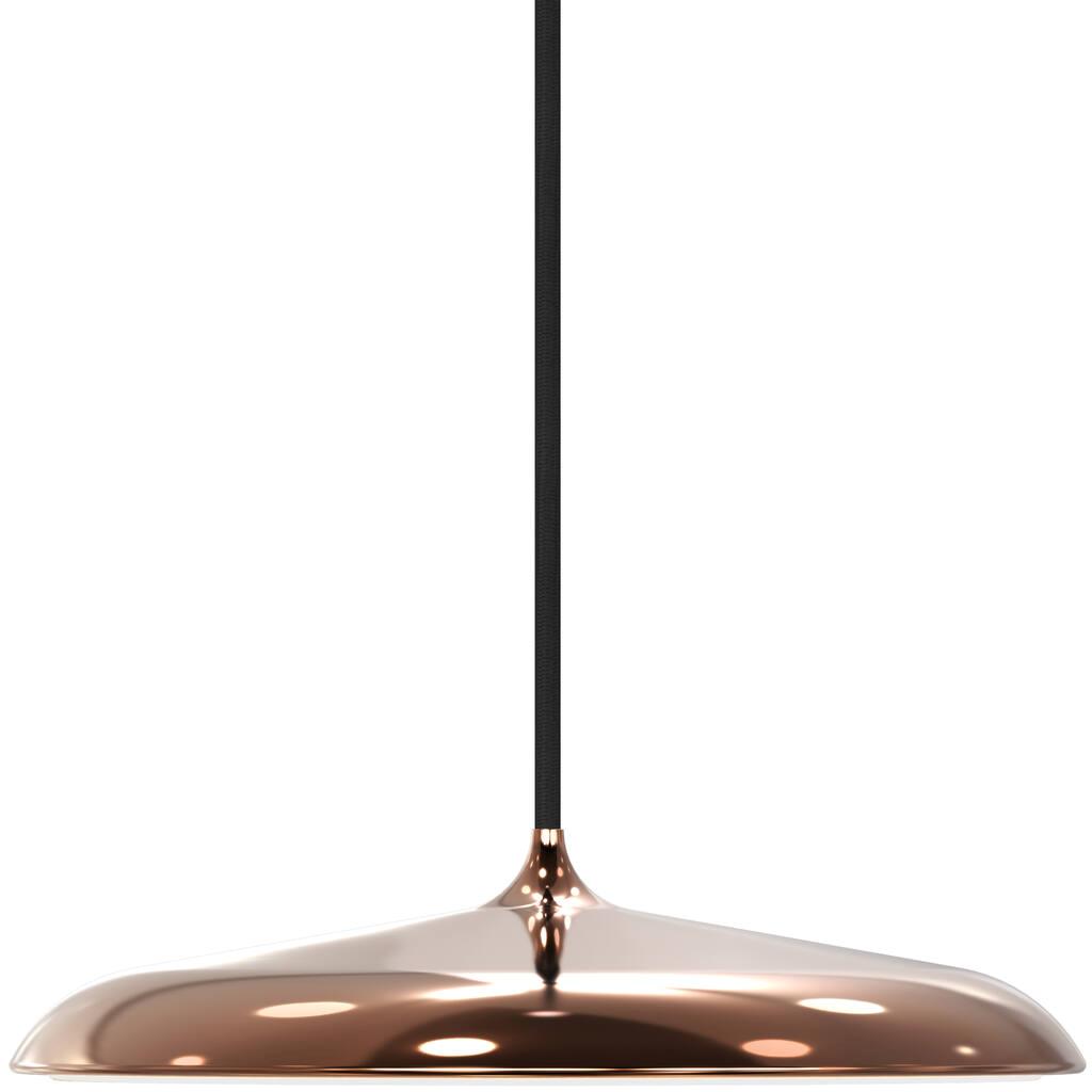 Artist Copper Disc Small Pendant Light