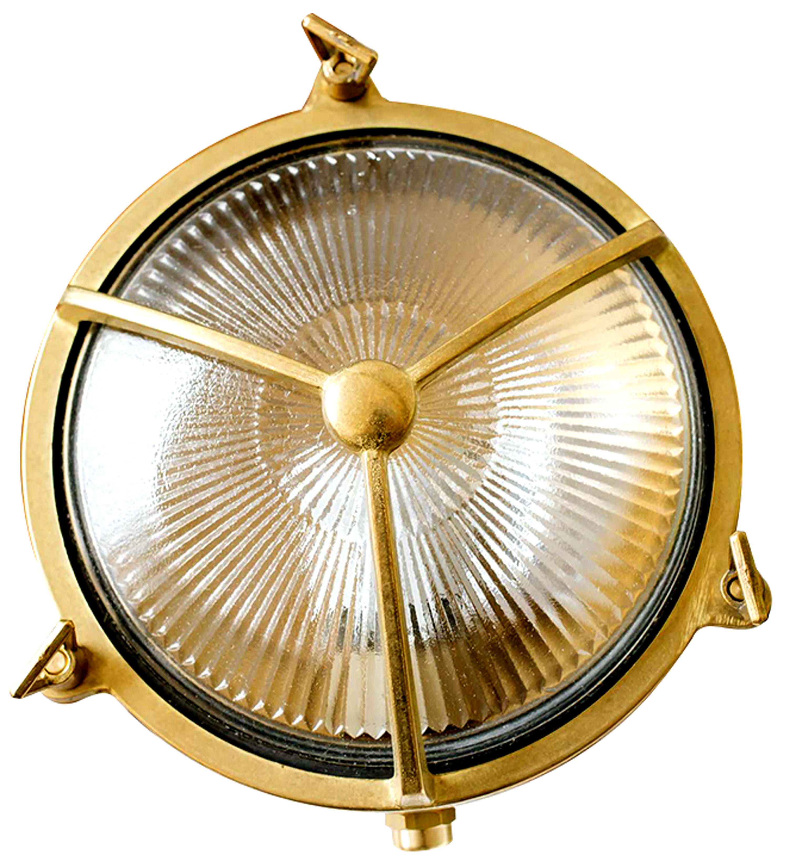 Maritime Solid Brass Industrial Outdoor Wall Lamp