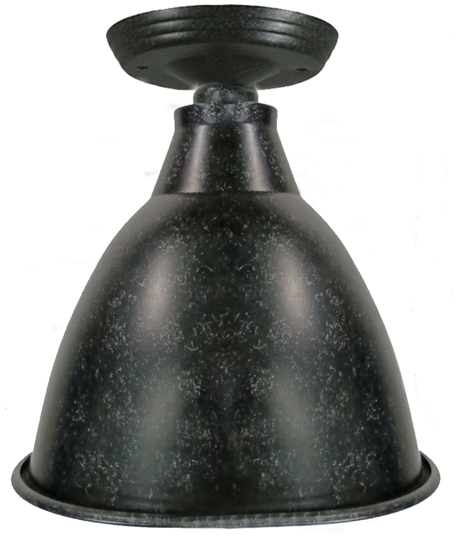 Riverside Black Overhang Close To Ceiling Light
