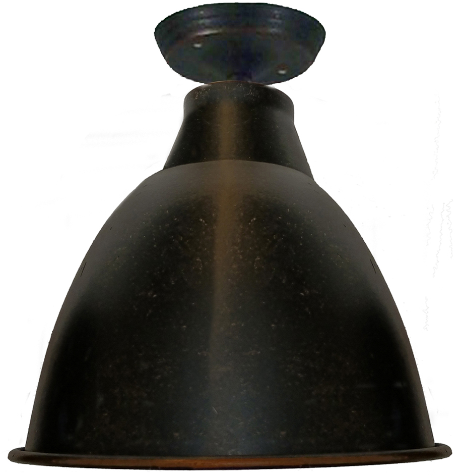 Riverside Bronze Overhang Close To Ceiling Light