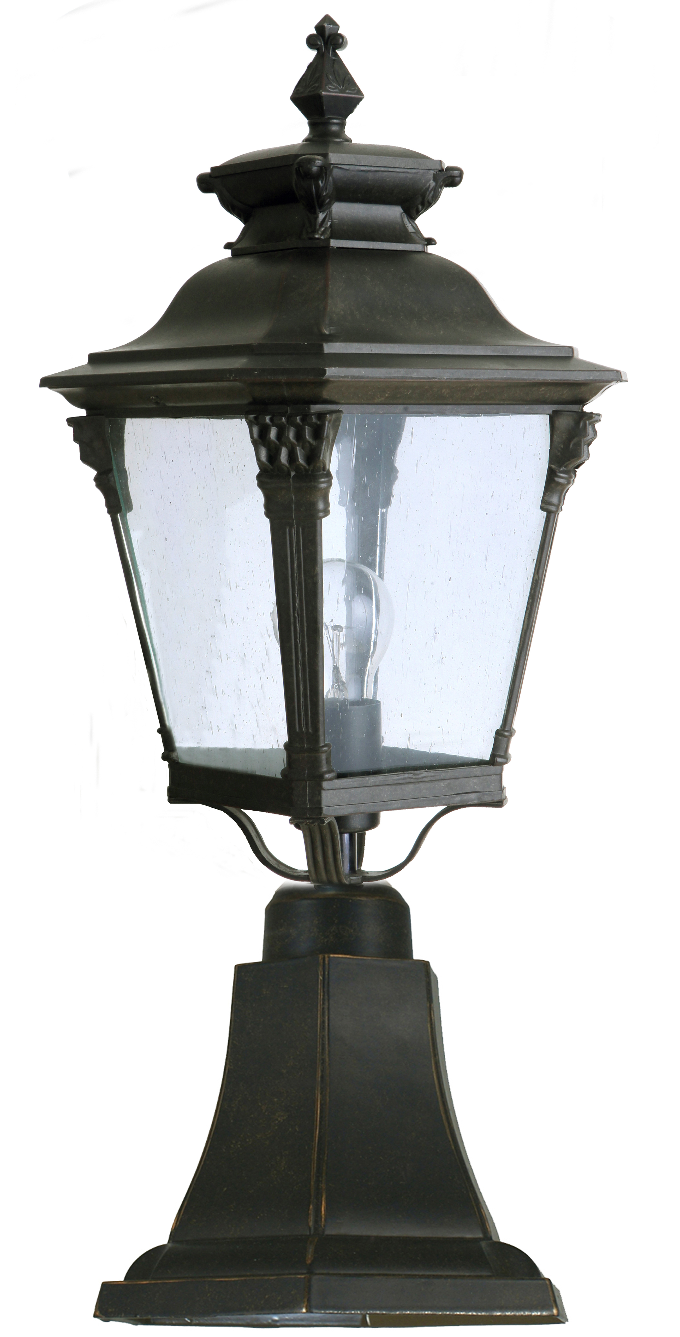 Transit Antique Bronze Medium Pillar Light