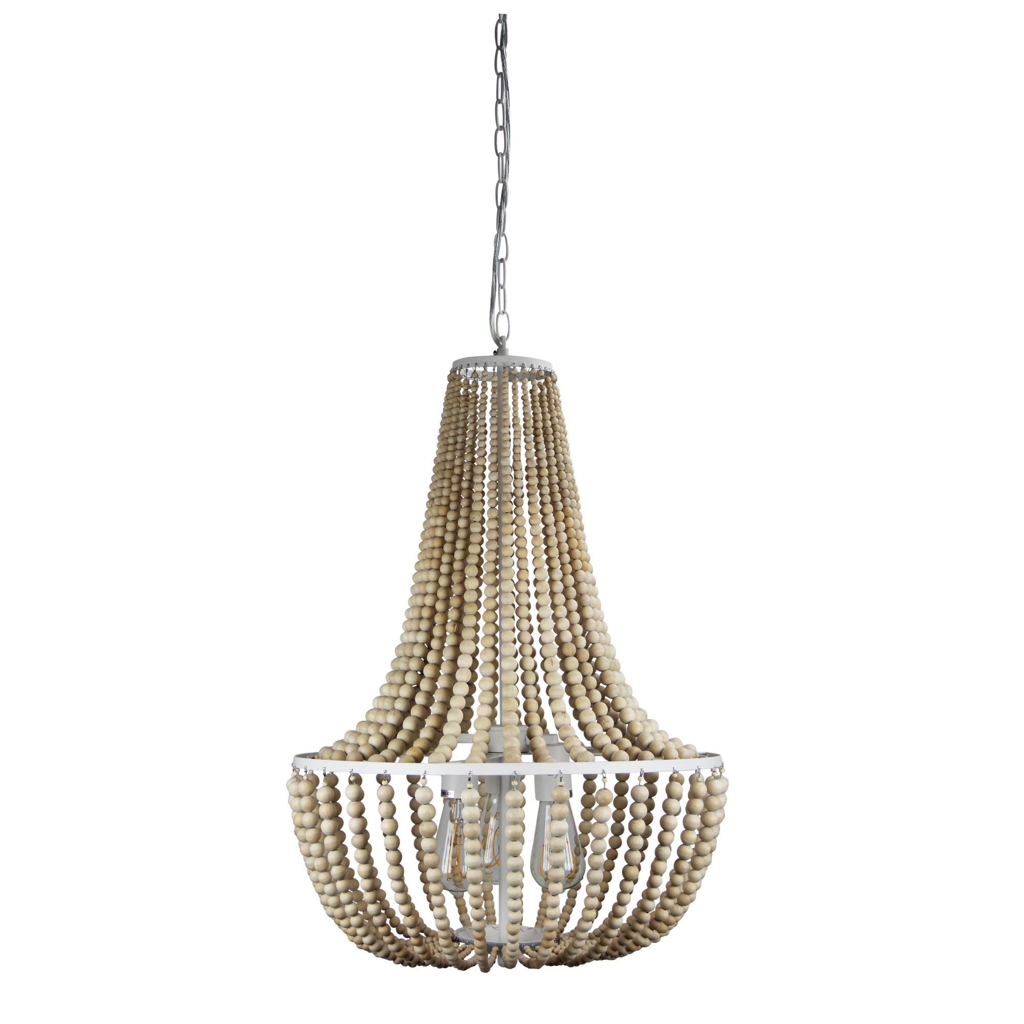 Casandra Natural 3 Light Pendant