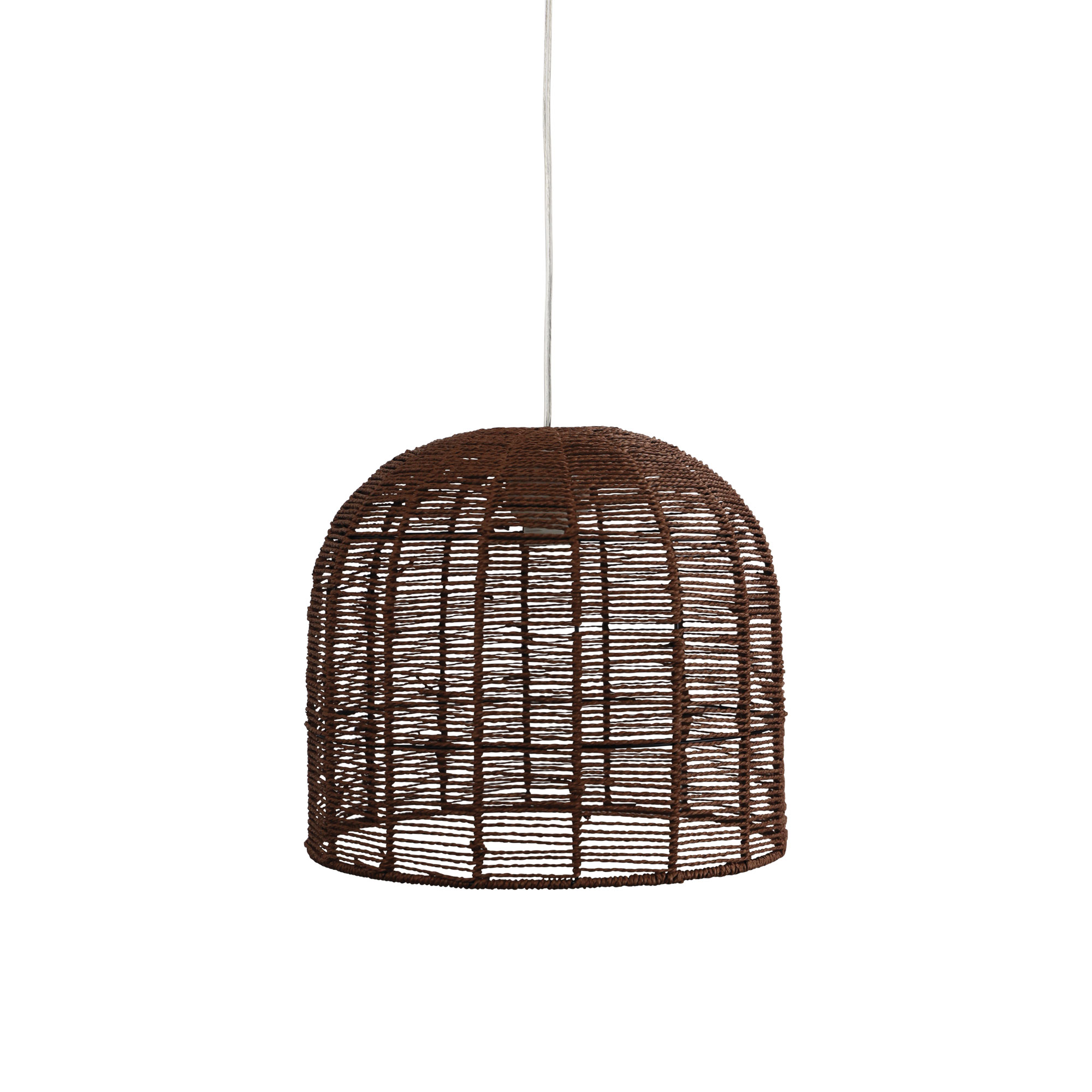 Pope Hand-Woven Natural Pendant Shade