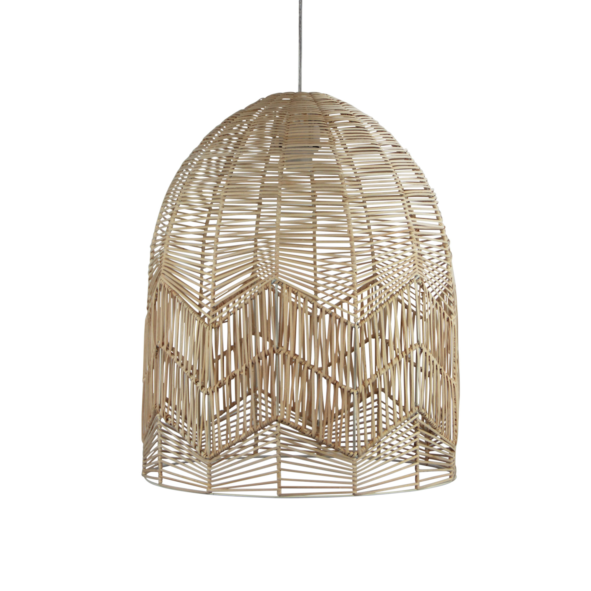 Tamahra Natural Rattan Beach Pendant Shade