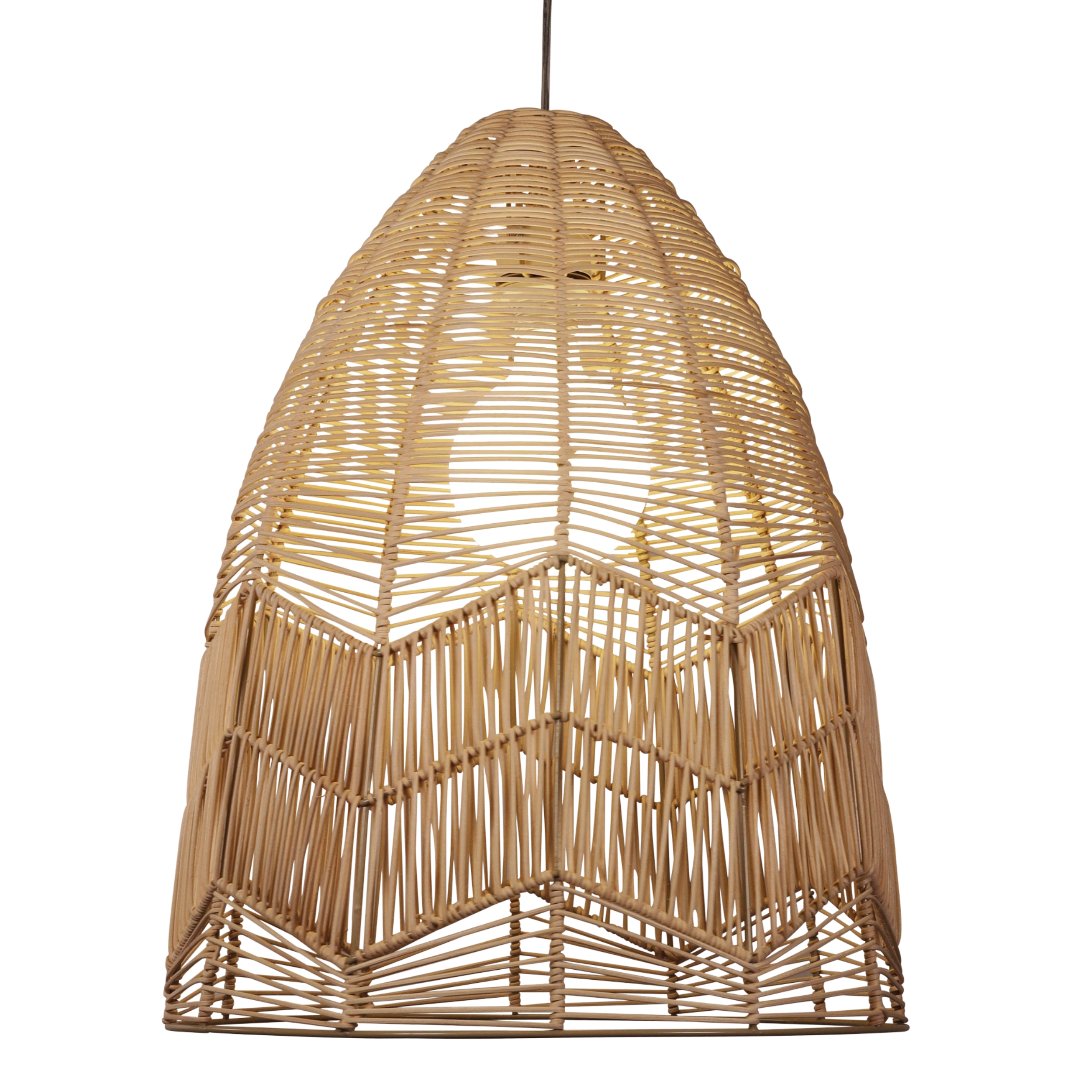 Tamahra Natural Rattan Beach Pendant Shade