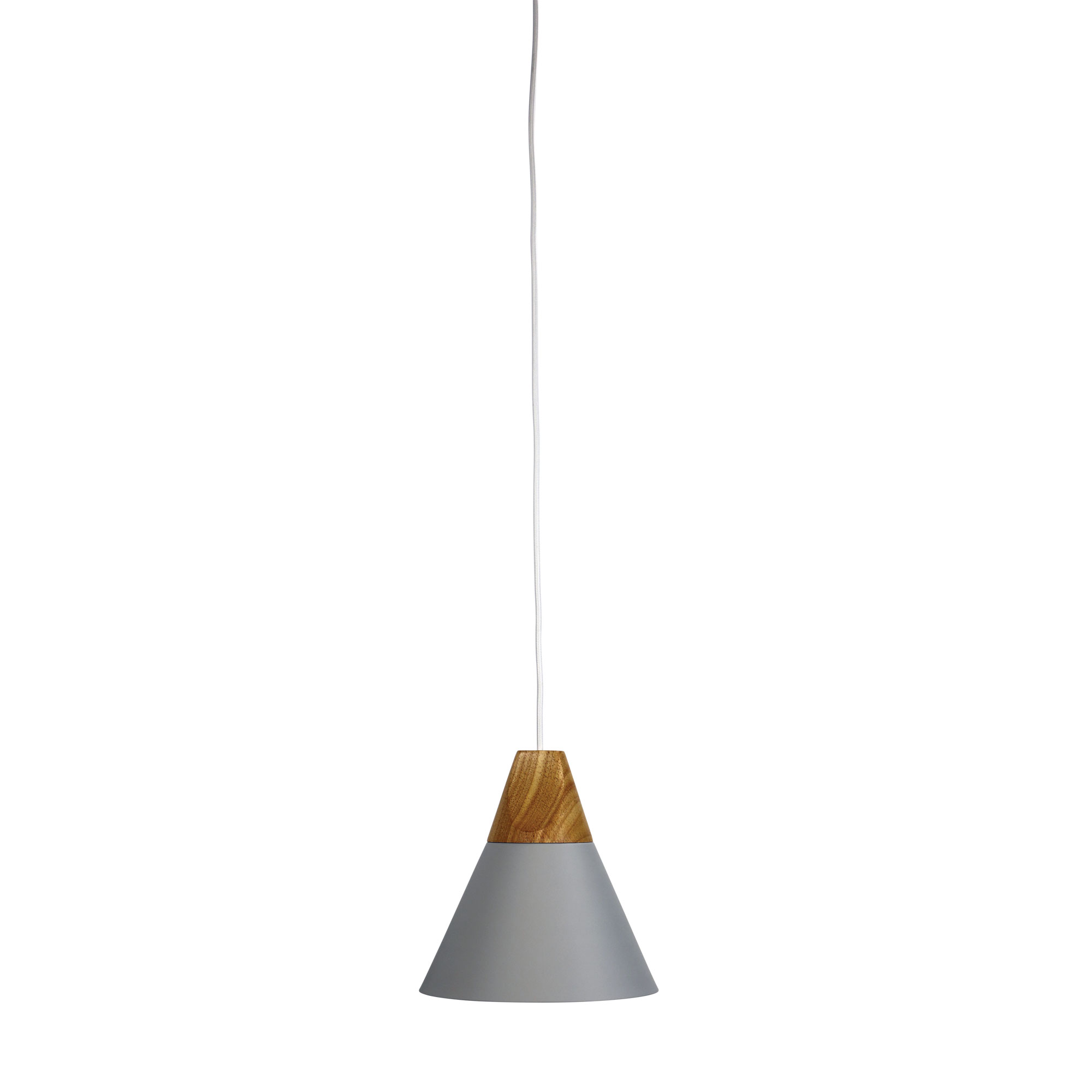Terra Grey Conical Pendant Light