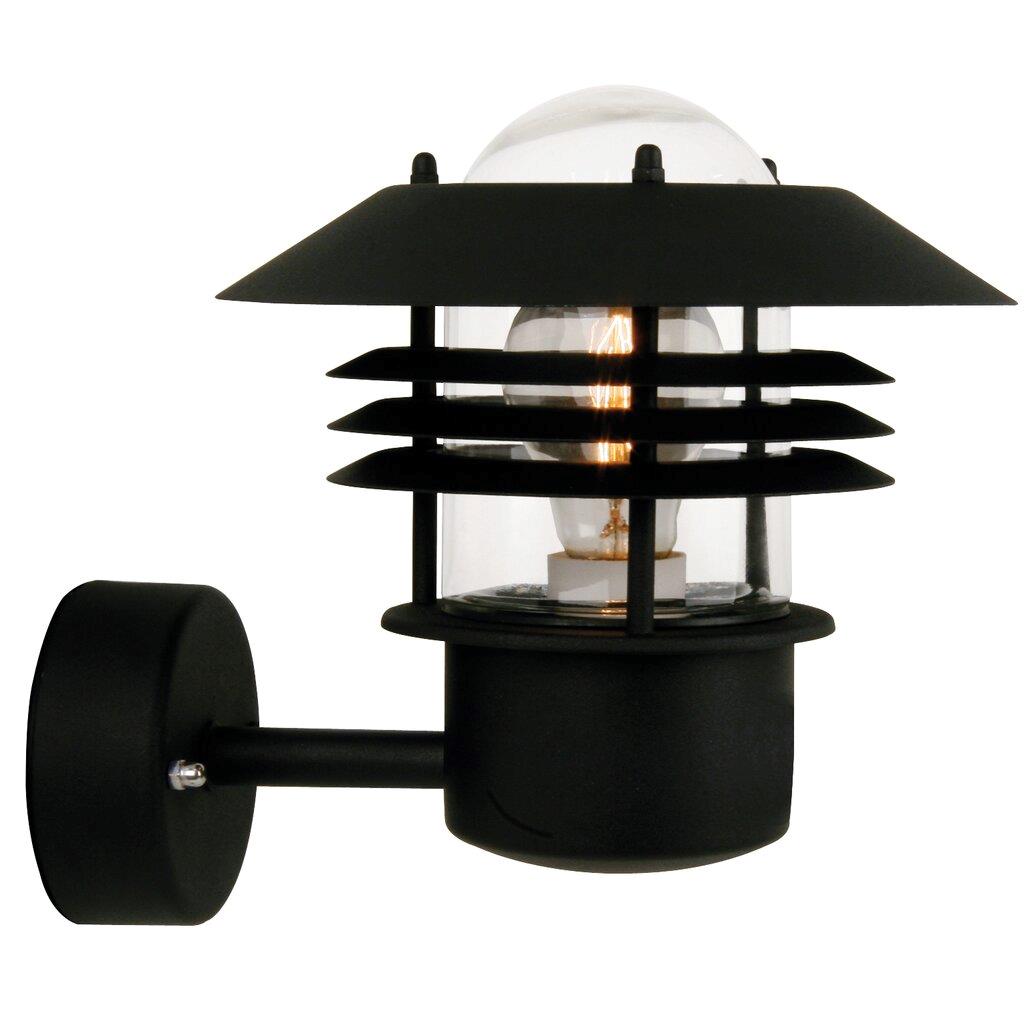 Vejers Classic Black Outdoor Wall Light