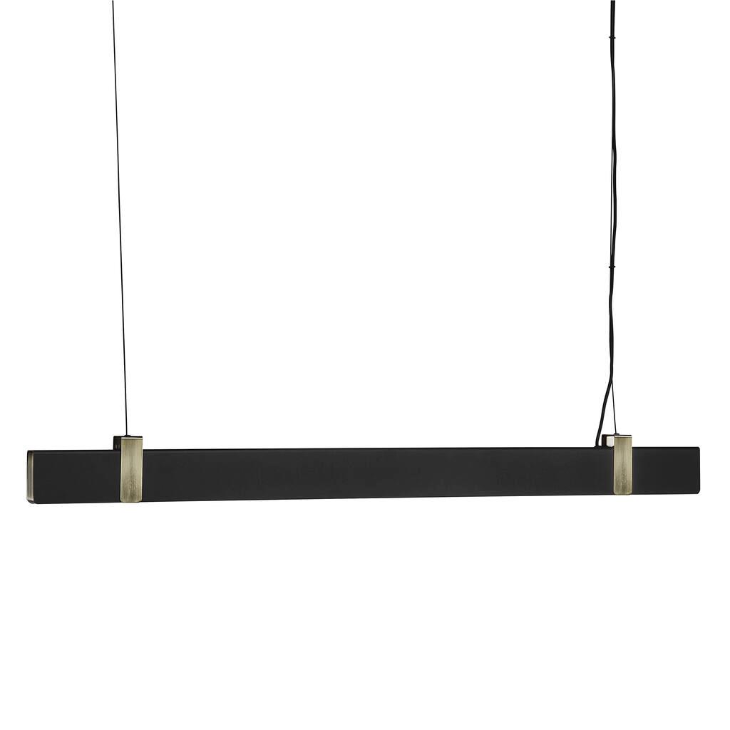 Lilt Classic Black Linear LED Dimmable Pendant