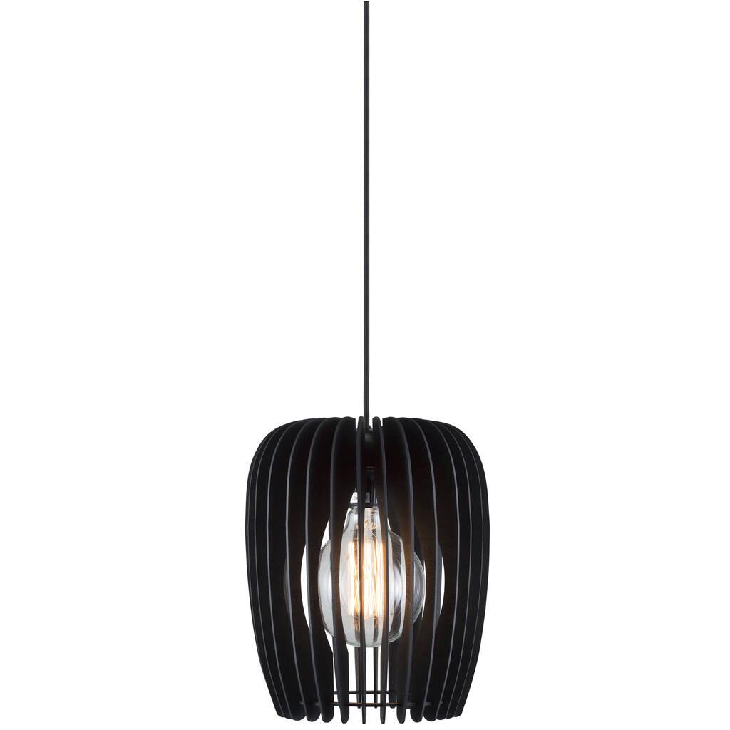 Tribeca 24 Black Organic Open Pendant Light