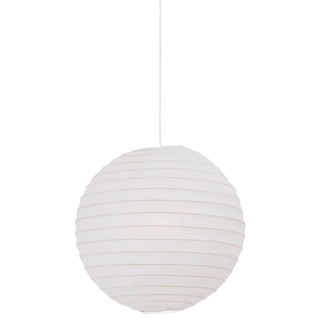 Rispapir 40 White Round Paper Pendant Shade