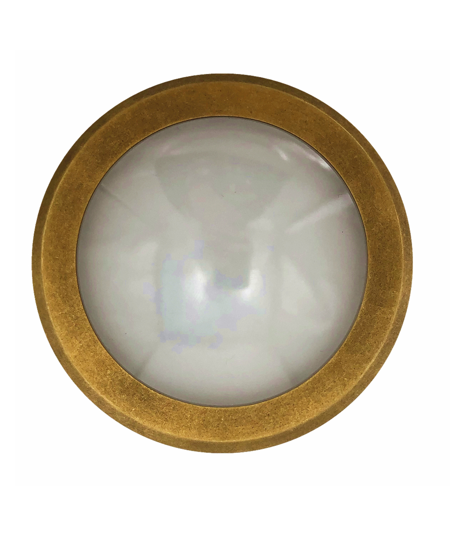 Edelstein Round AC Exterior Brass Step Light