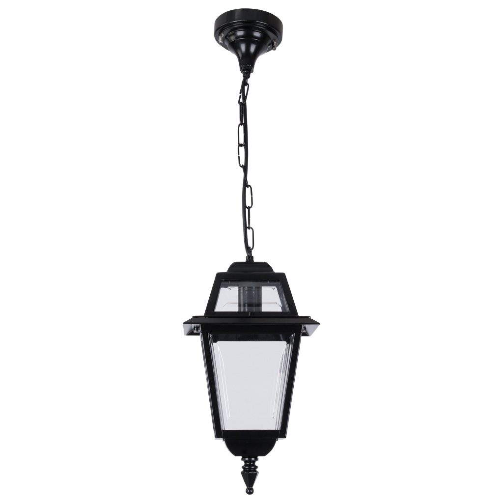 Avignon Black Aluminium Lantern Pendant