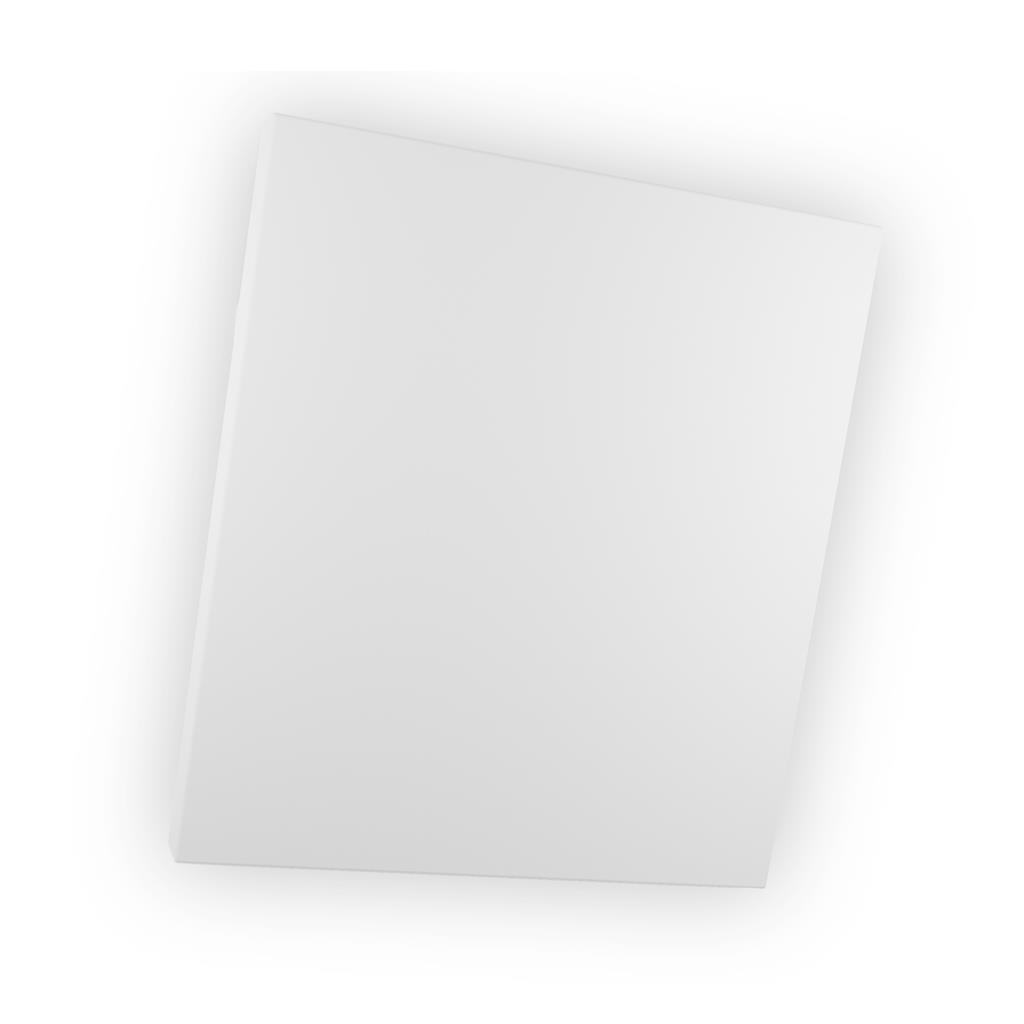 Raw Ceramic Square Modern Uplight Wall Light