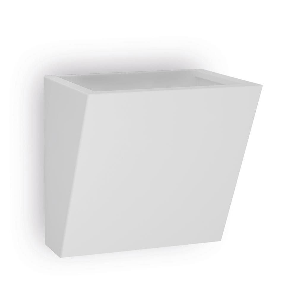 Raw Ceramic Rectangular Prism Wall Light