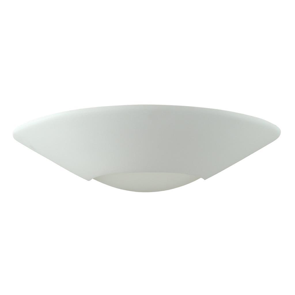 Raw Ceramic UFO Frosted Glass Wall Light