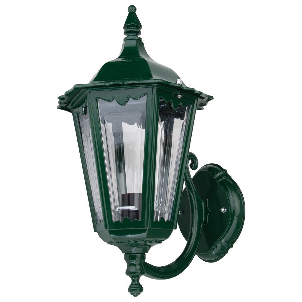 Chester Green Lantern Upward Wall Light