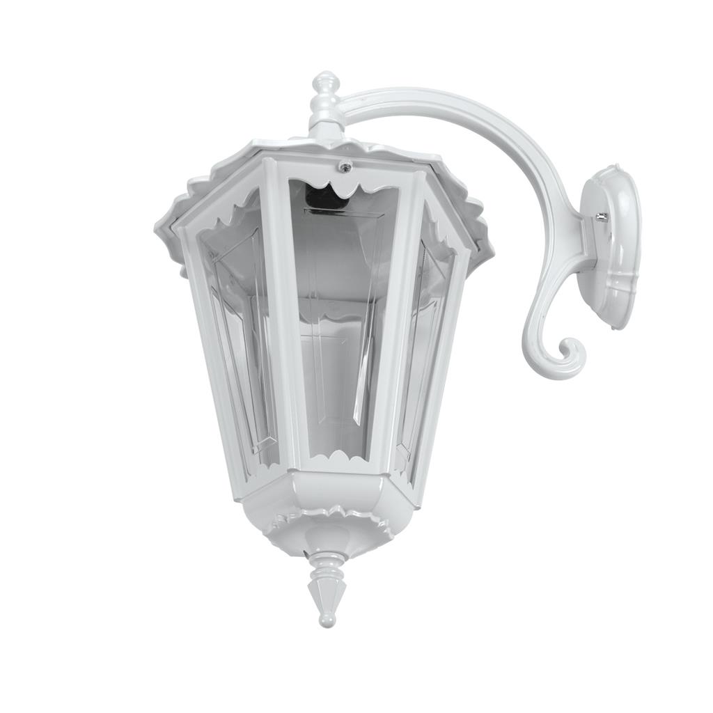 Chester White Lantern Downward Wall Light