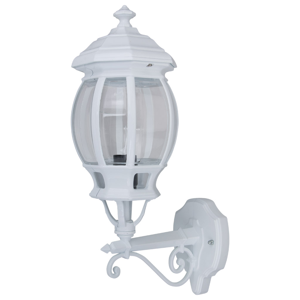 Vienna Plump White Upward Wall Light
