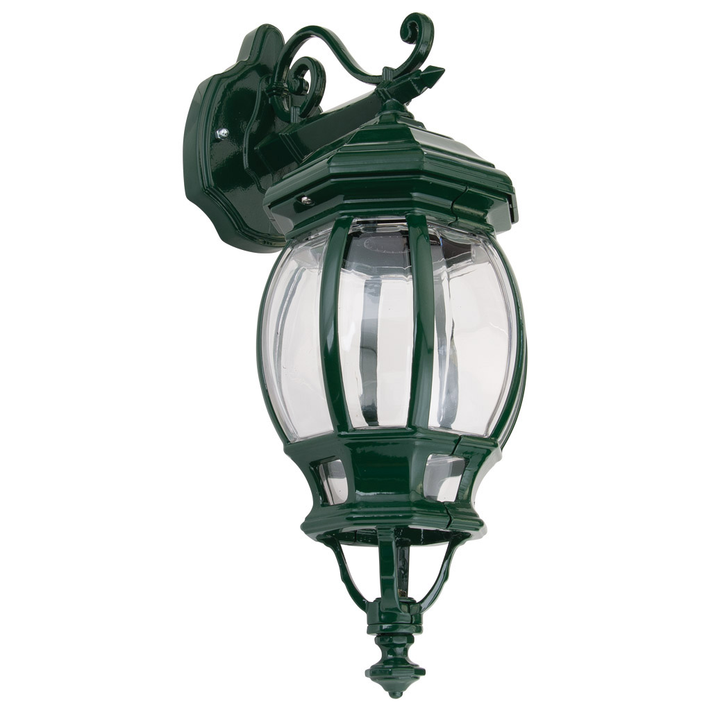 Vienna Plump Green Downward Wall Light
