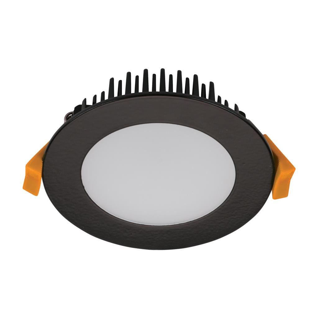 Tek Matt Black Dimmable LED Downlight Kit