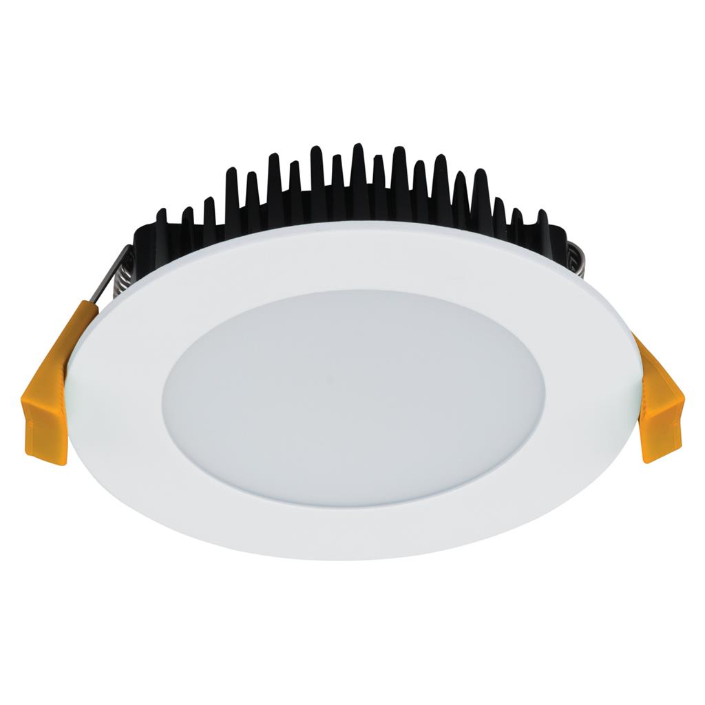 Tek Satin White Dimmable LED Downlight Kit