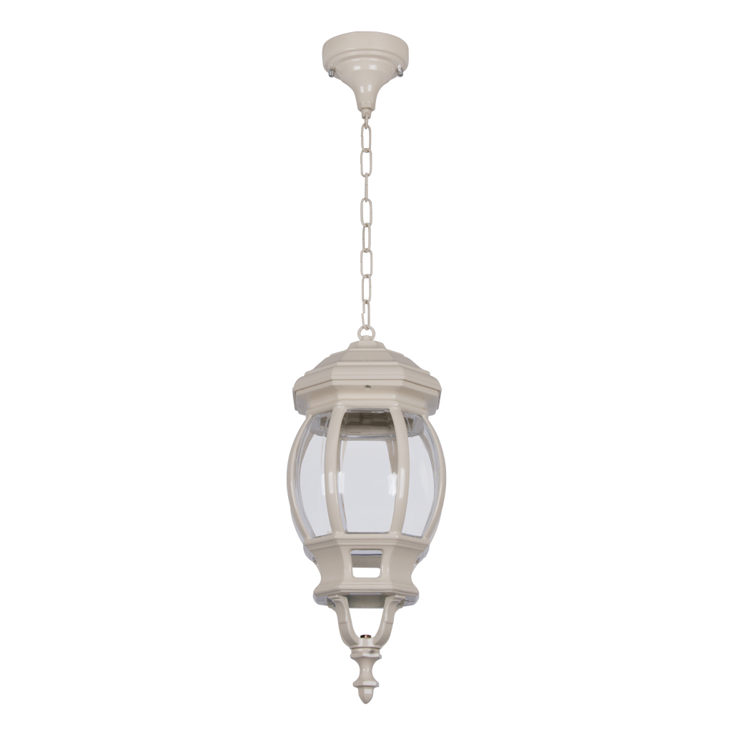 Vienna Beige Rounded Lantern Pendant