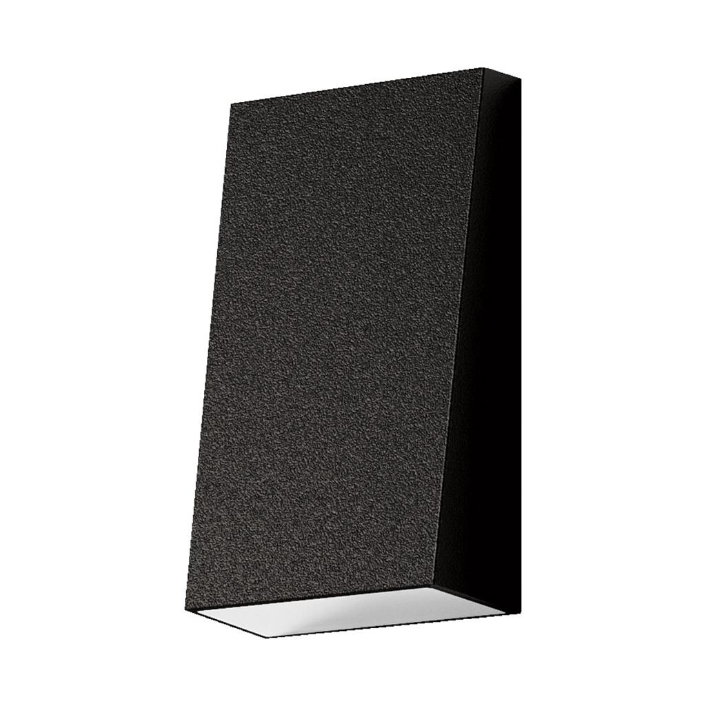 Edge Black Slide Outdoor Down Wall Light