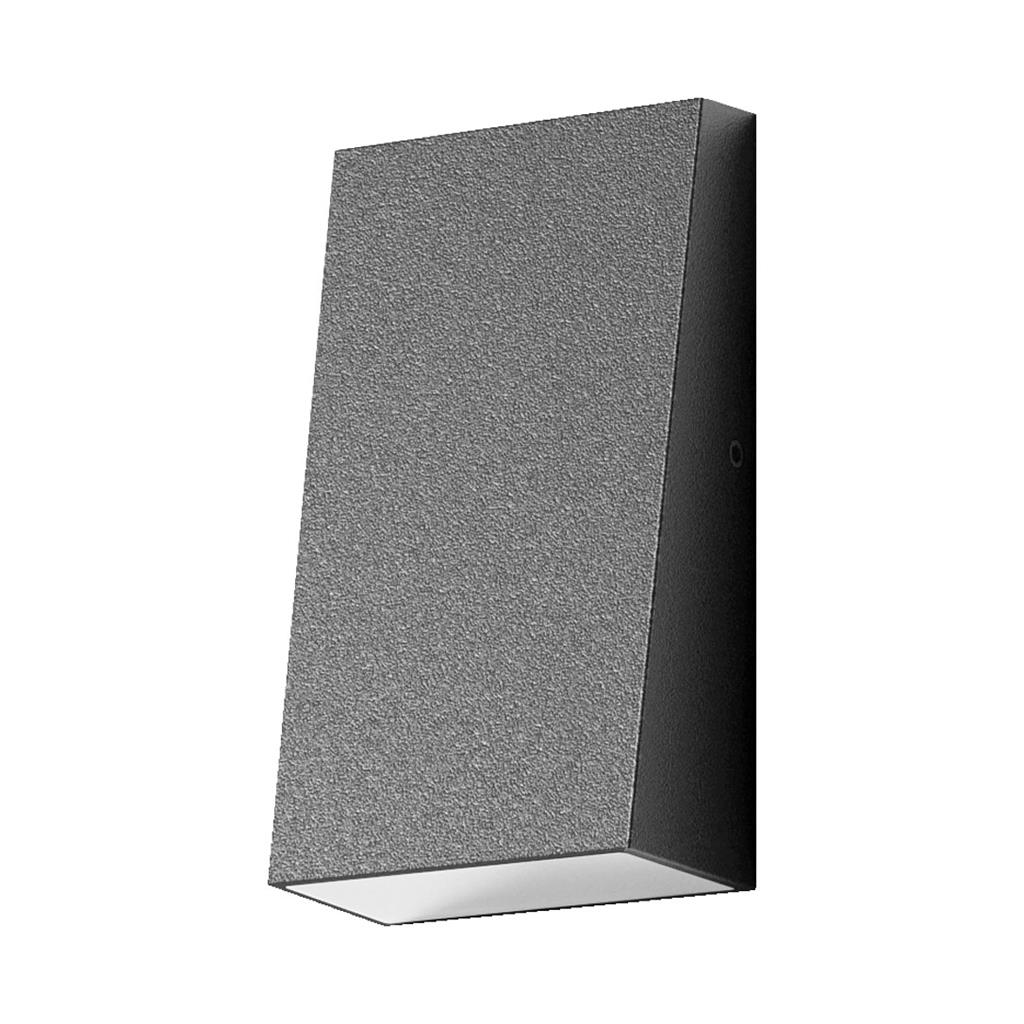 Edge Dark Grey Slide Outdoor Down Wall Light