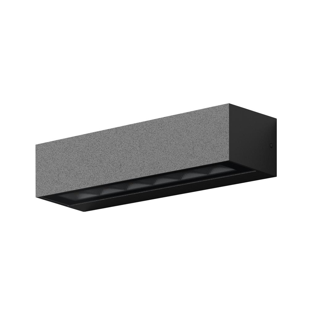 Dash Grey Rectangular LED Wall Light