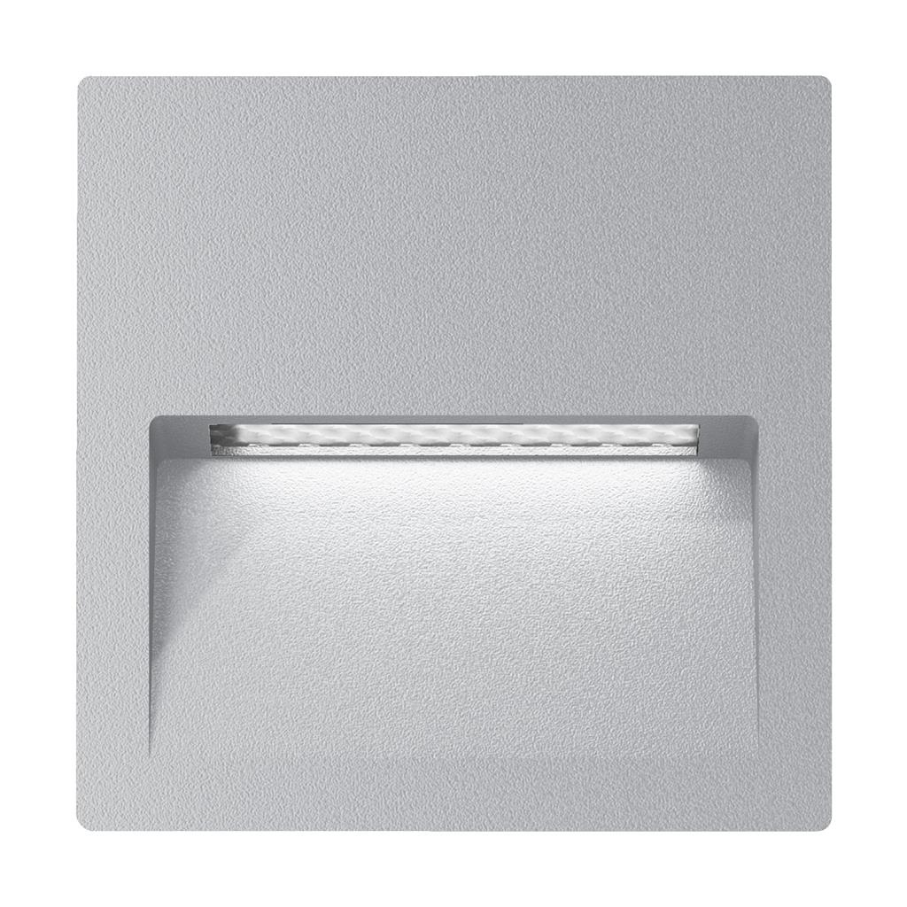 Zac Square Silver Pathway Light
