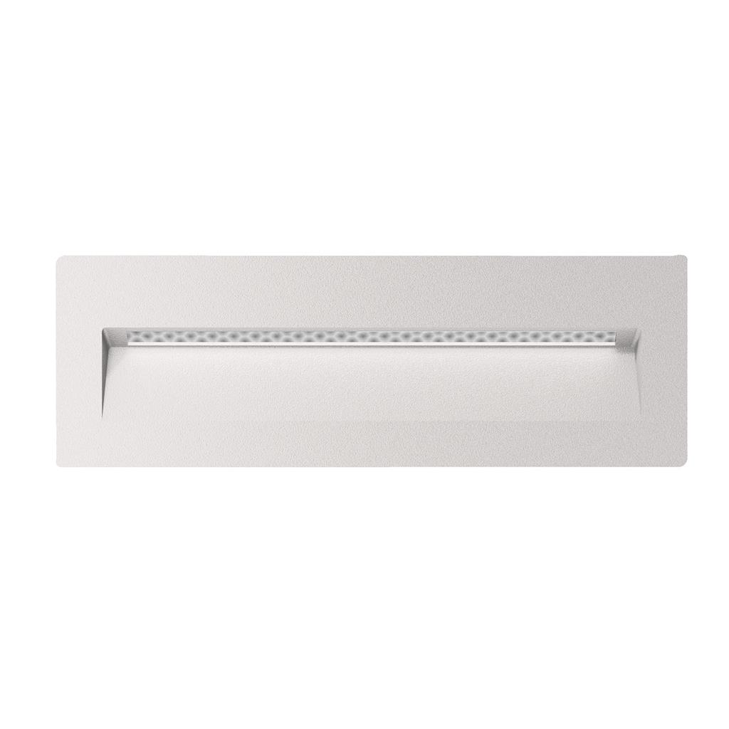 Zac Rectangular White Recessed Light