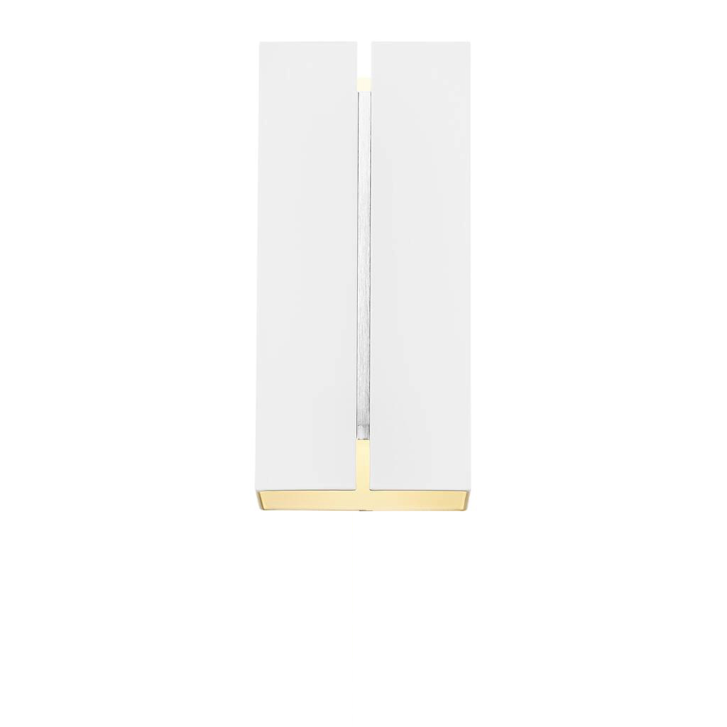 Curtiz White Up and Down Minimalist LED Wall Light