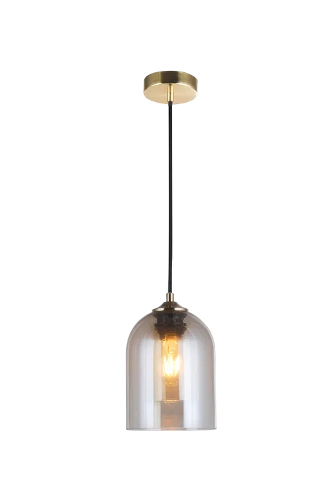 Madrid Gold with Cognac Glass Pendant