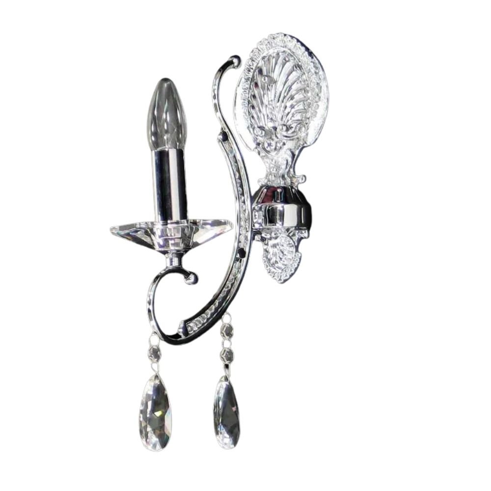 Wonka Asfour Crystal Candle Wall Light