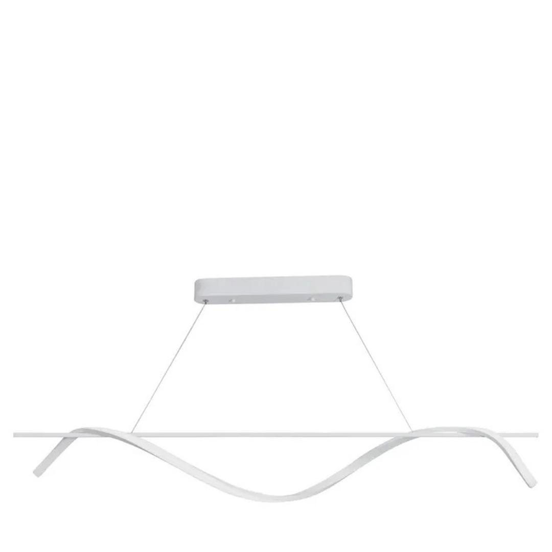 Wave Adjustable White Suspension Light