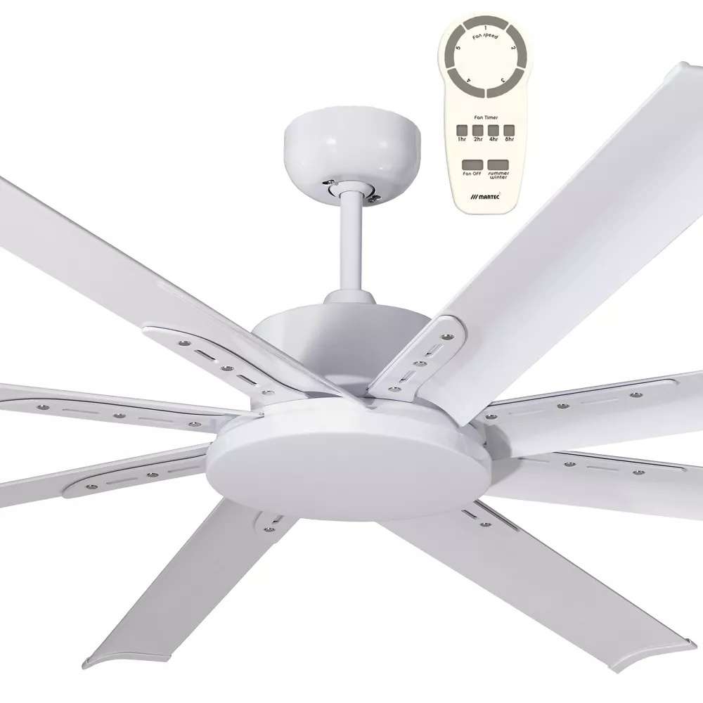 Albatross Mini White 65" DC Ceiling Fan With Remote