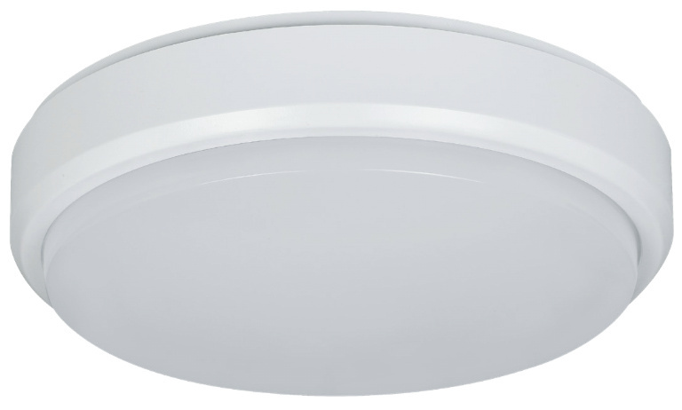Cove White Tricolour Round LED Bunker