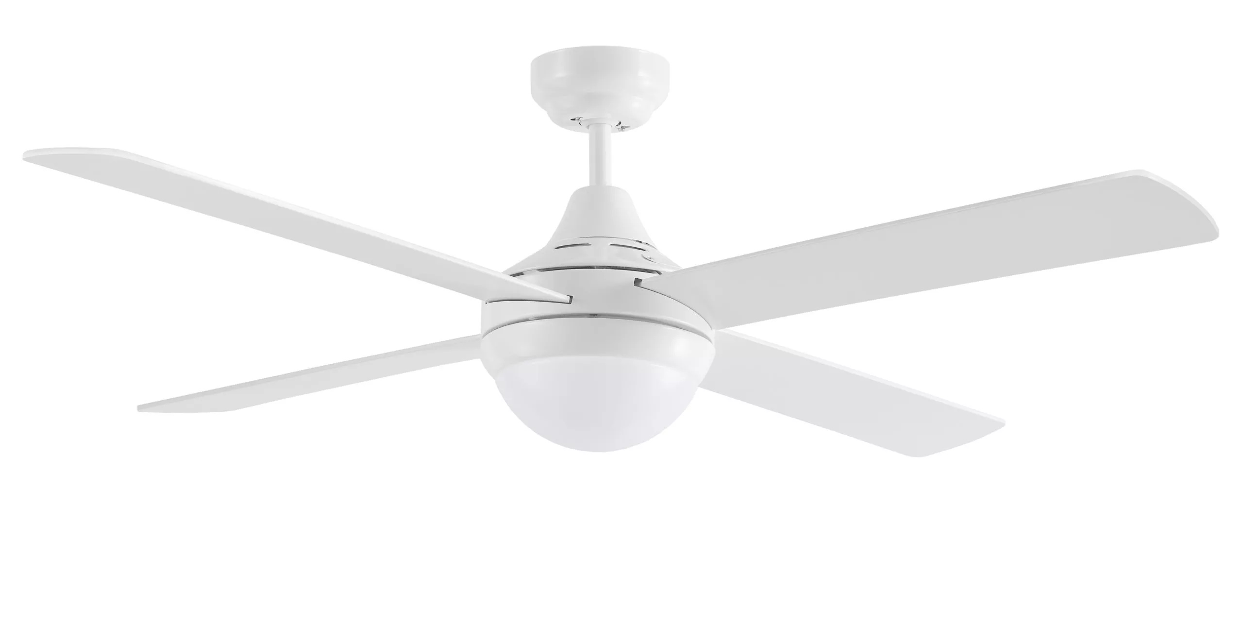 Four Seasons Link White AC Ceiling Fan with E27 Light