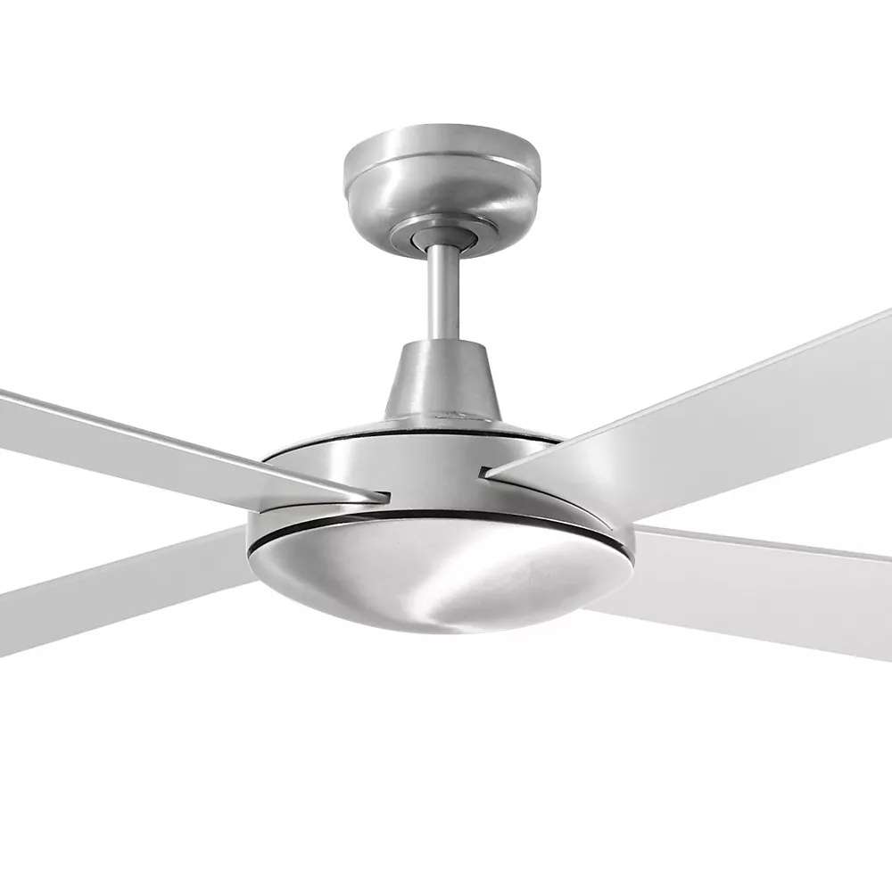 Lifestyle Brushed Aluminium 52" AC Ceiling Fan