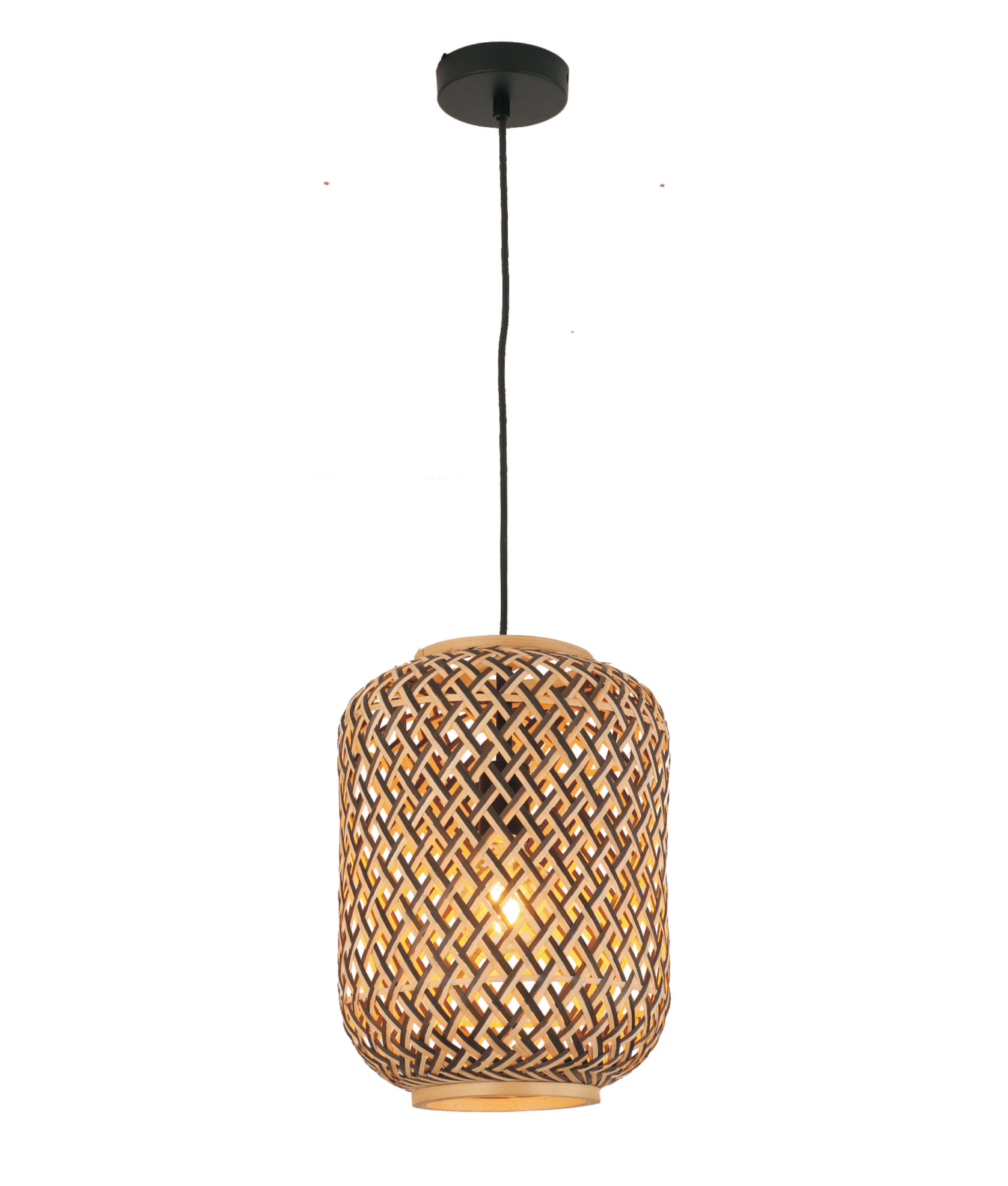 Celeste Natural Bamboo Cage Pendant Light